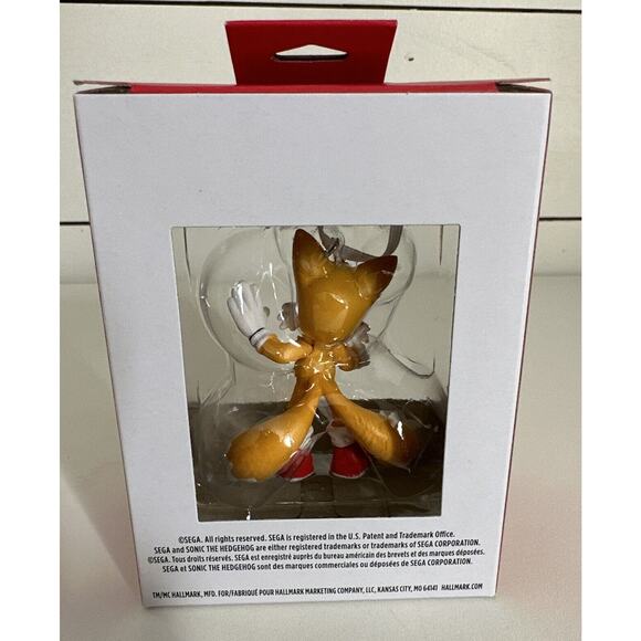Hallmark 2022 Tails Sonic The Hedgehog Christmas Ornament Holiday Topper NIB - Picture 3 of 3